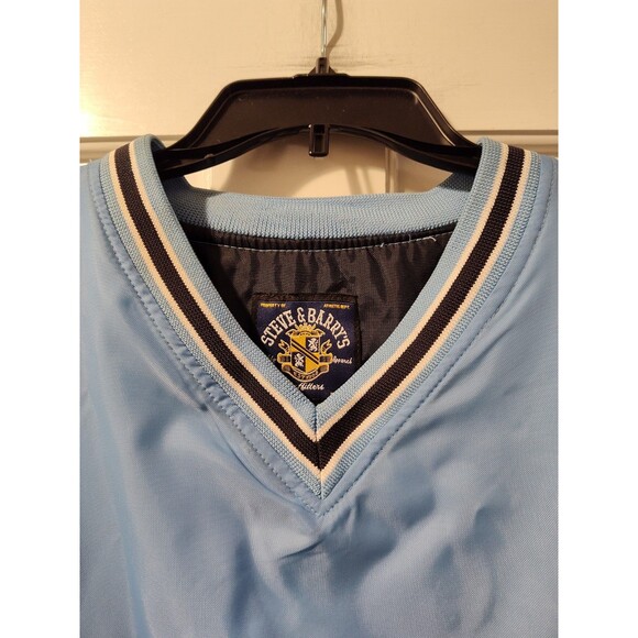 Vintage Steve & Barrys Mens Light Blue Jacket Size XL 100% Nylon Shell Y2K - Picture 6 of 14